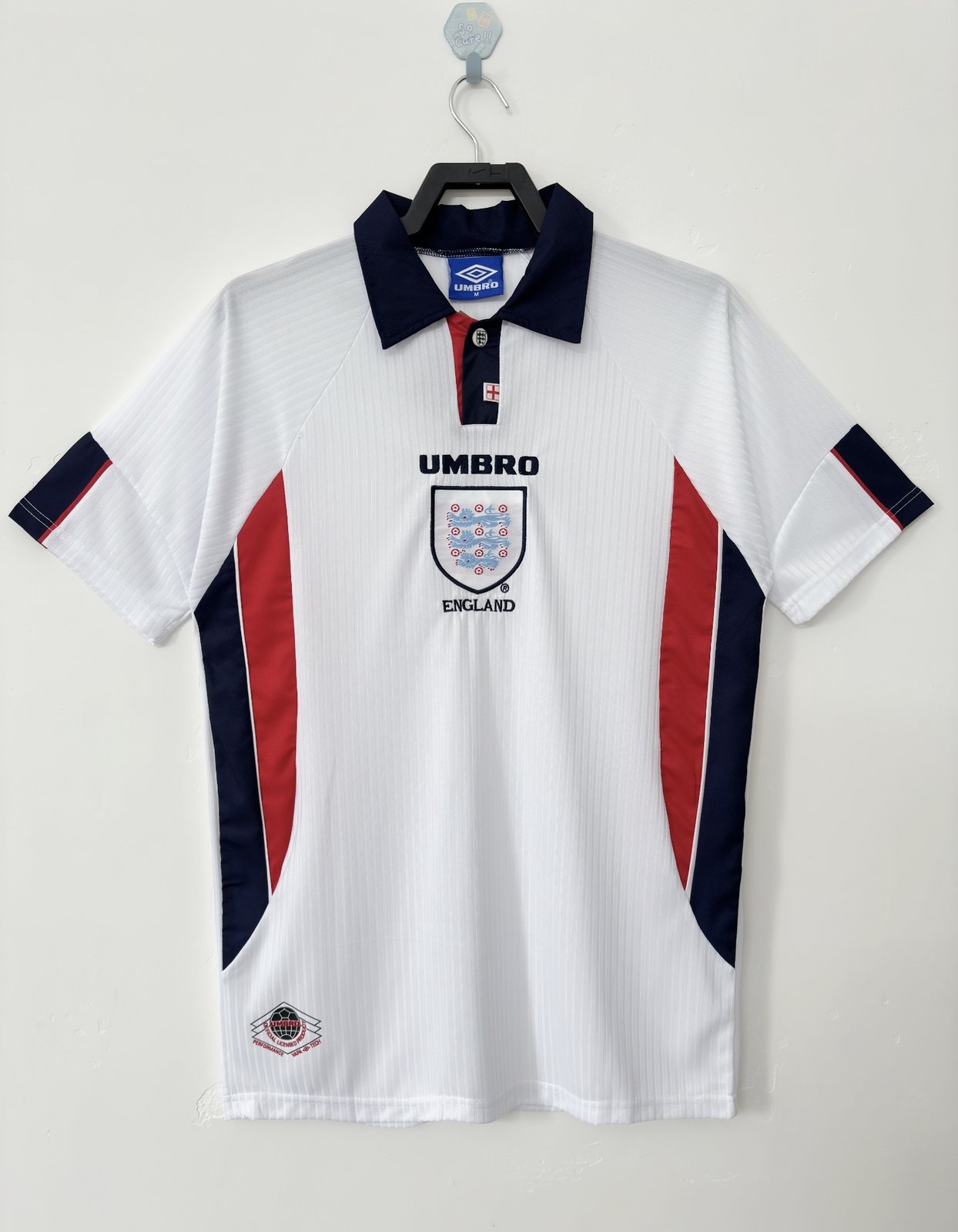 1998 England Home Retro Jersey