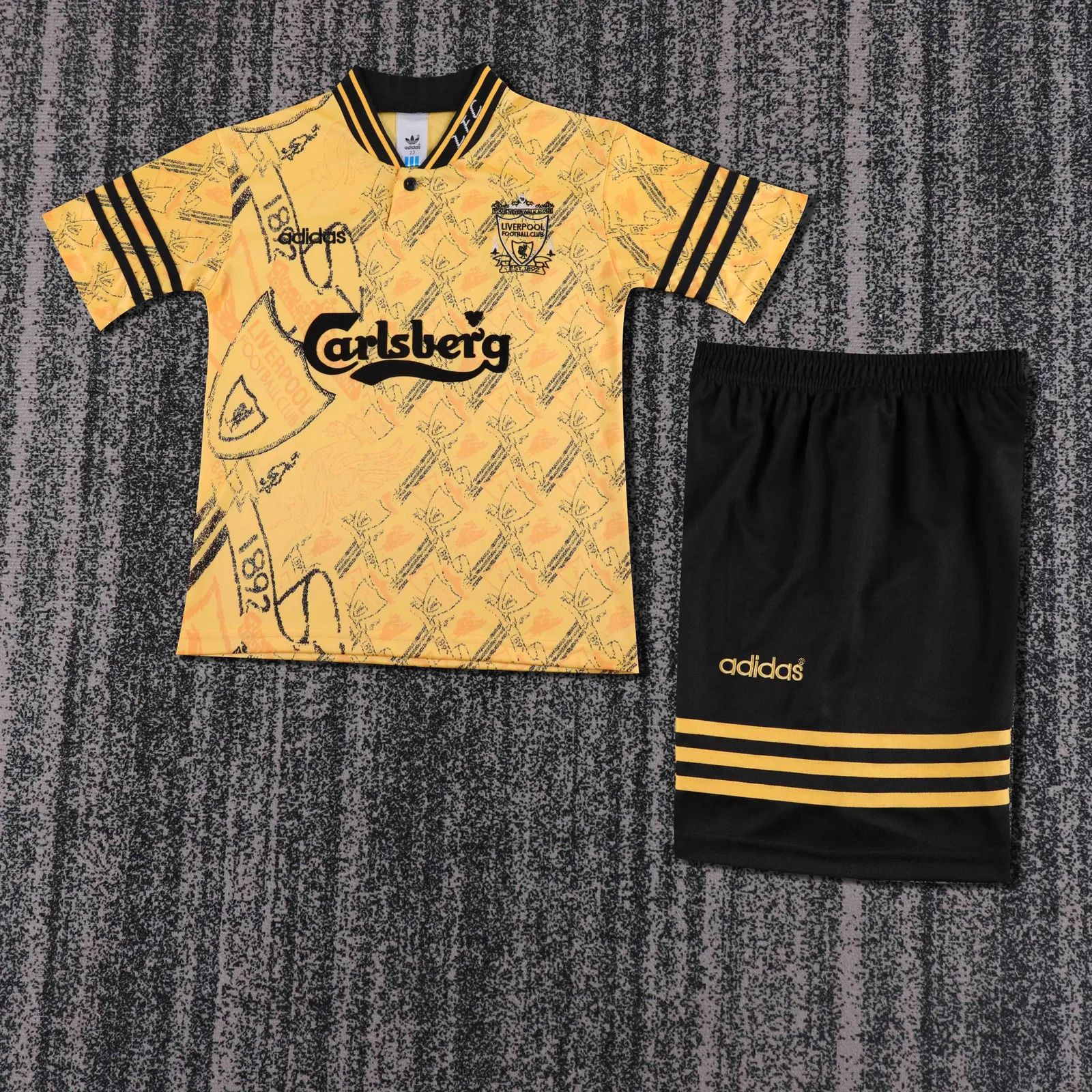 1994-96 Liverpool 2 Away Retro Shirt - Kids
