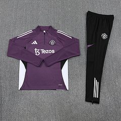 2025-26 Manchester United Purple Half-Pack Training Jersey