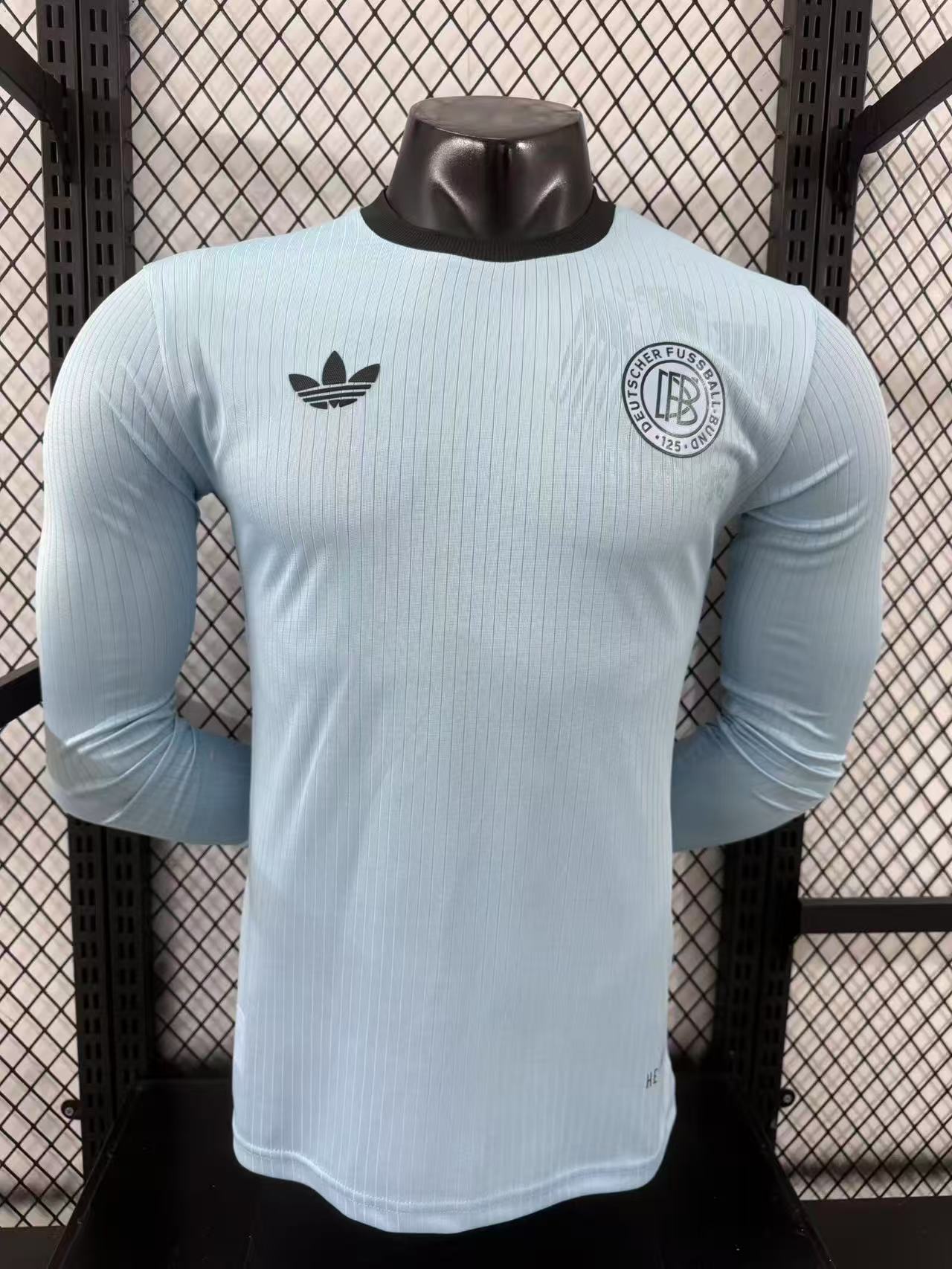 2025-26 Germany 125th Anniversary Long-Sleeve Jersey – Player Version