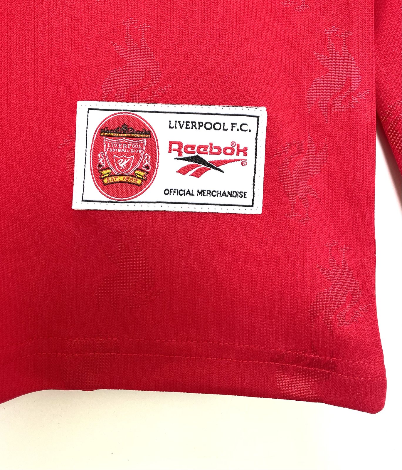 1996-97 Liverpool Home Long Sleeve Retro Shirt