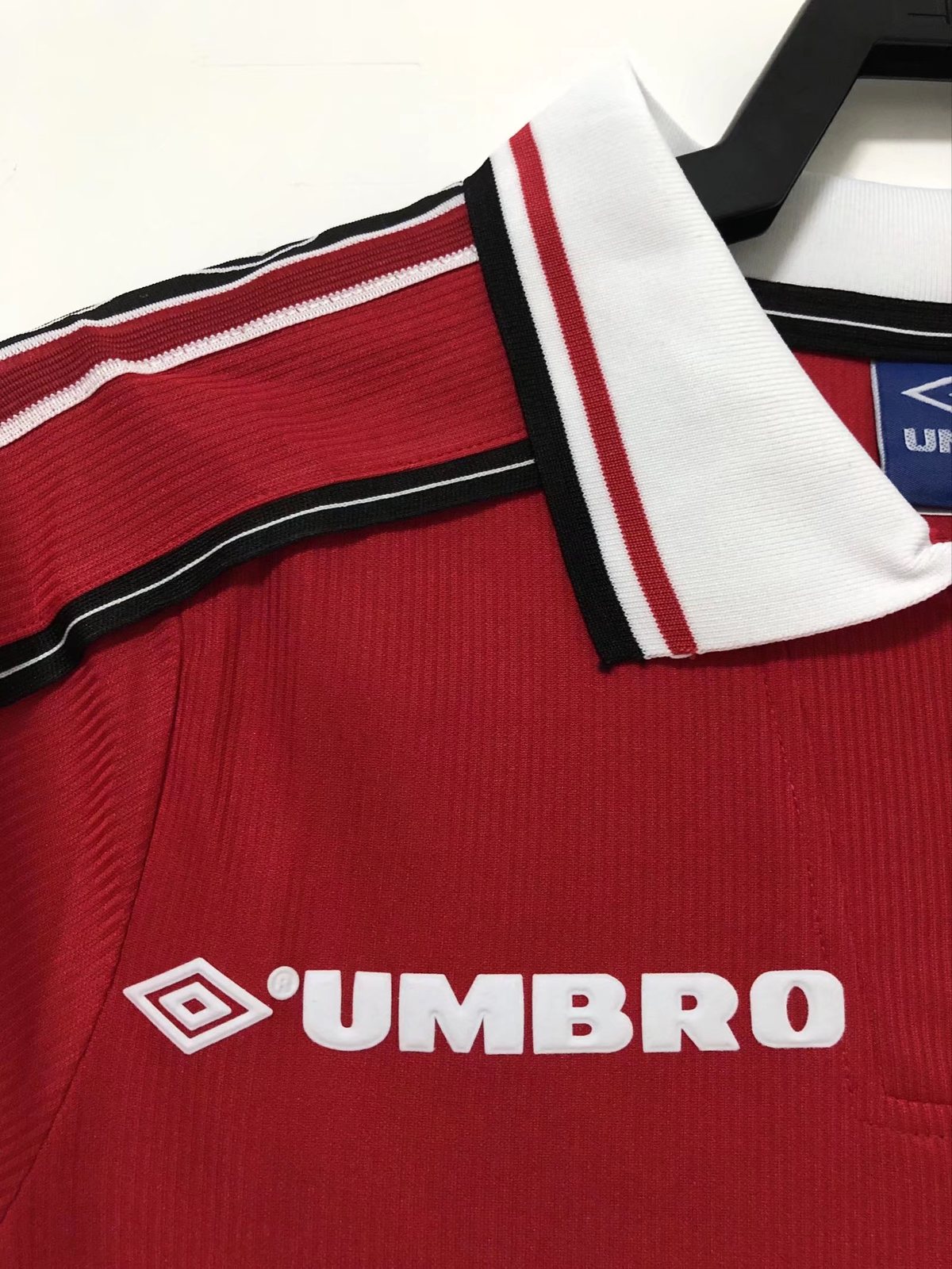 1998 Manchester United Home Long Sleeve Retro Jersey