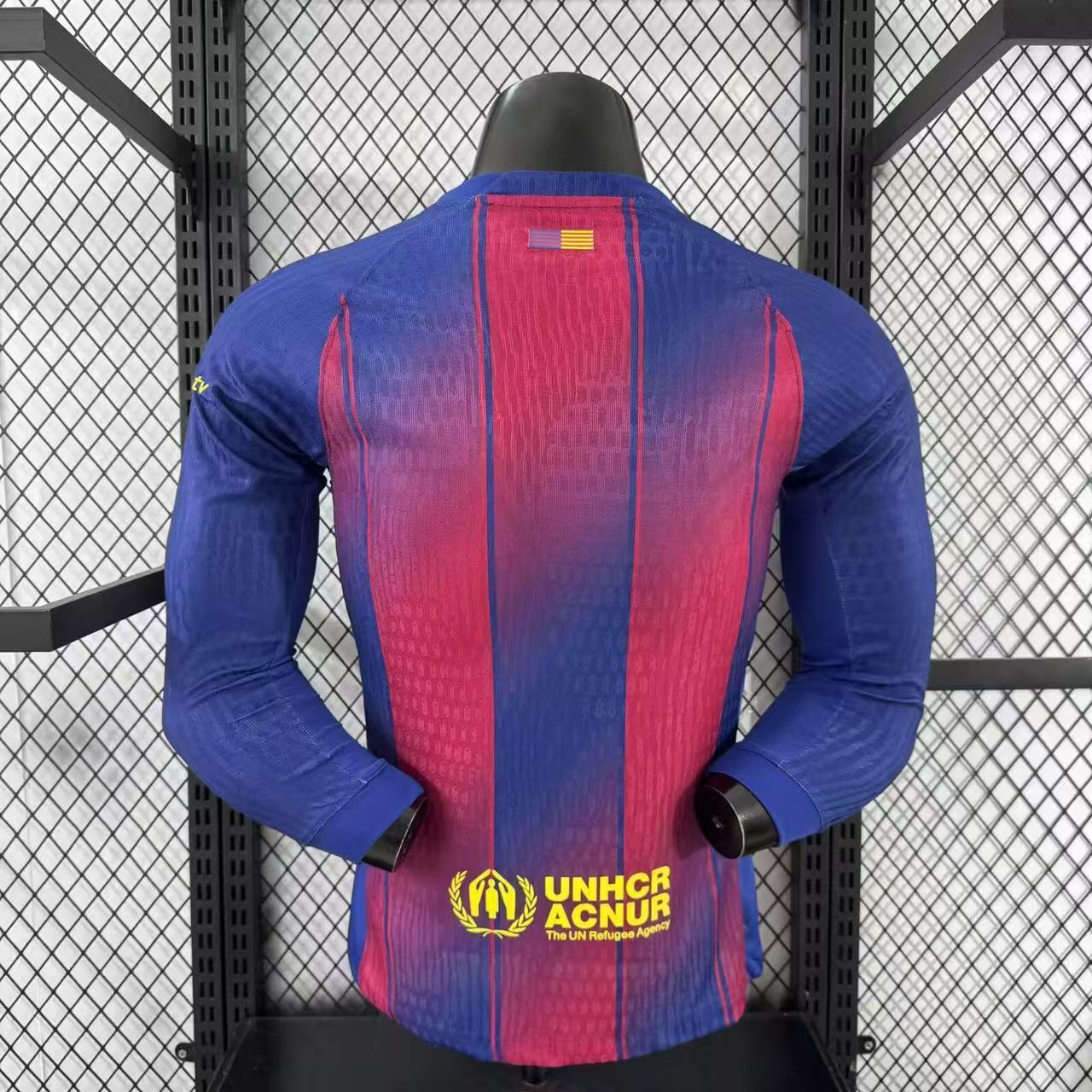 2025-26 Barcelona Home Long-Sleeve Jersey – Player Version
