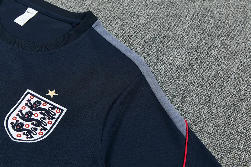 2026-27 Season England Royal Blue Short-Sleeve Training Jersey