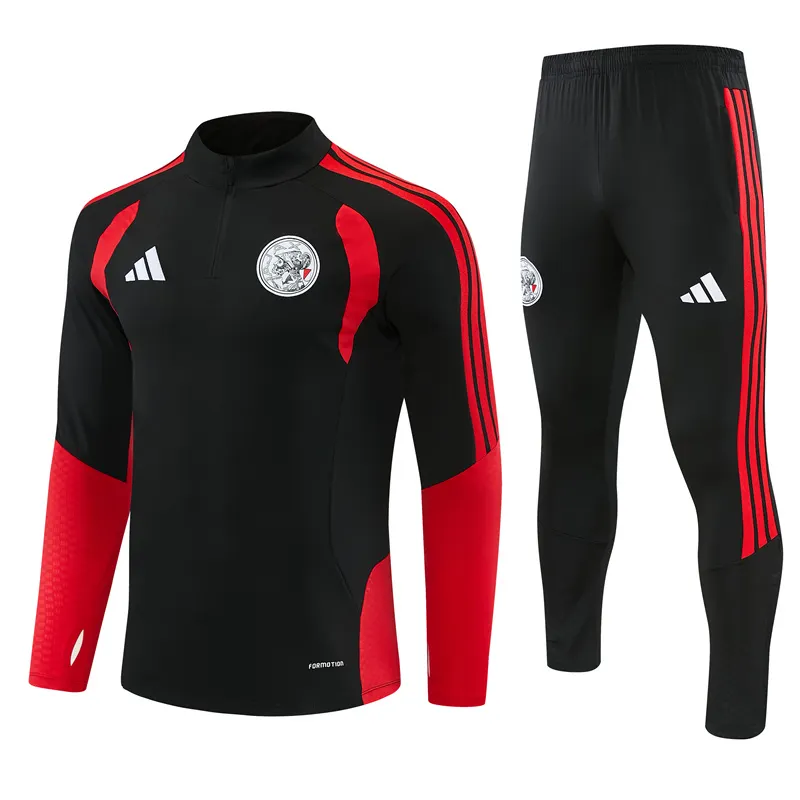 2026-27 Ajax Black Half-Zip Training Jersey