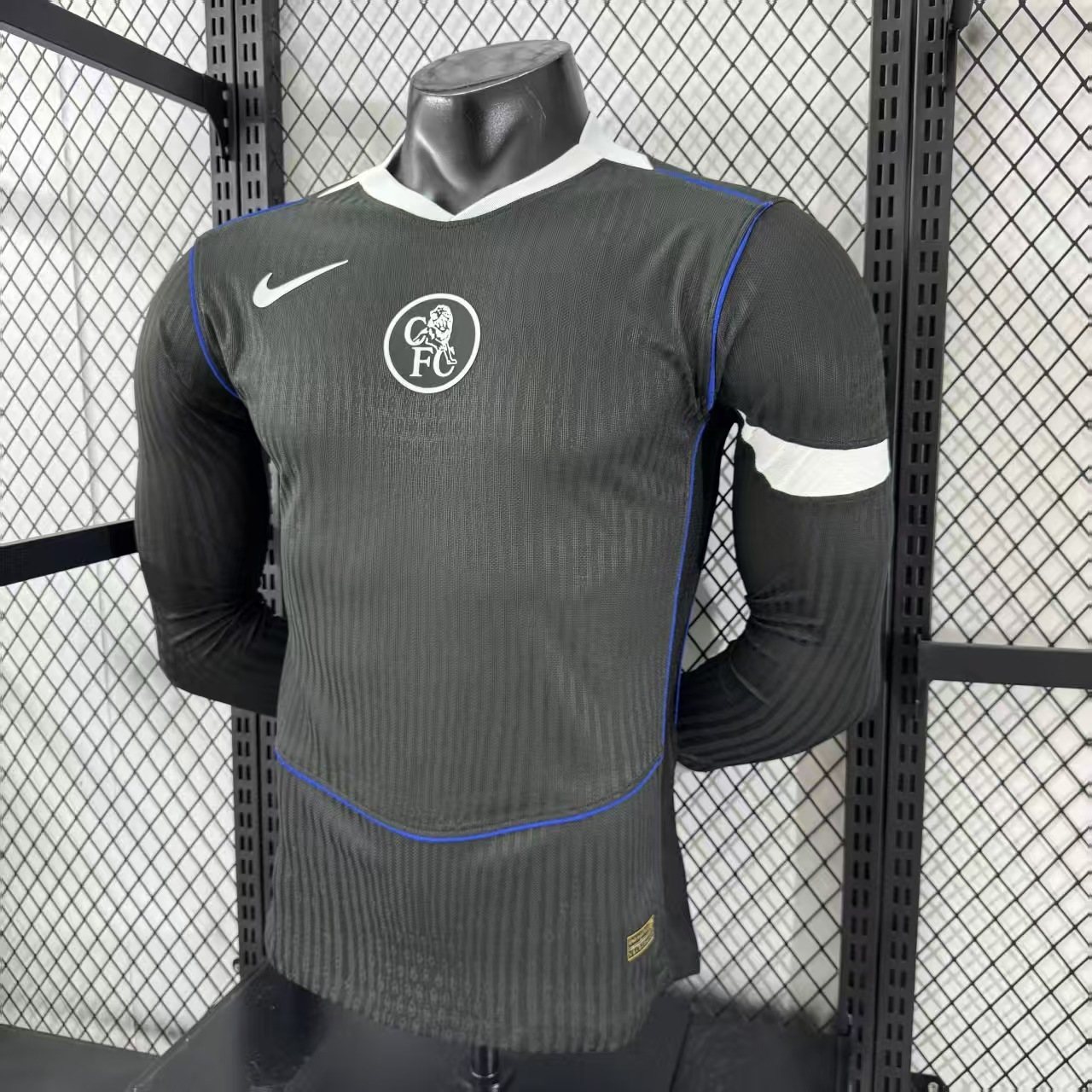 2025-26 Chelsea Third Away Long-Sleeve Jersey – Player Version