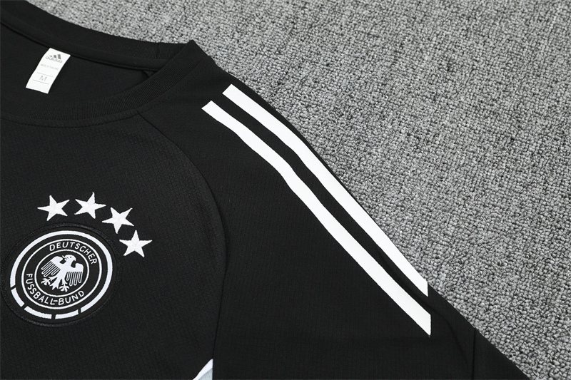 2025-26 Germany Black Short-Sleeve Training Jersey