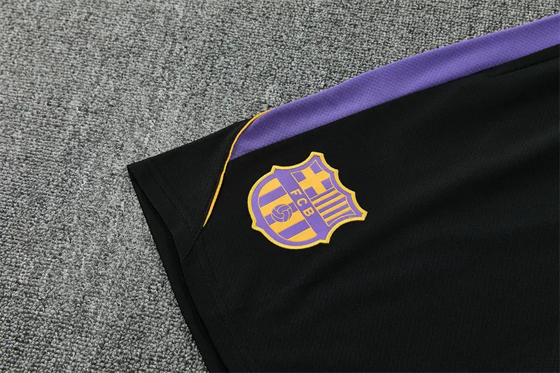 2026-27 Barcelona Light Grey Short-Sleeve Training Jersey