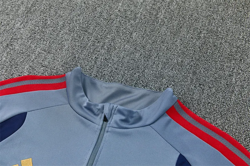 2026-27 Bayern Munich Dark Grey Half-Zip Training Jersey