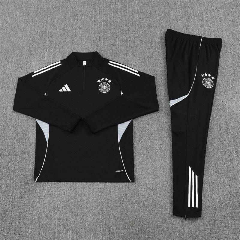 2026-27 Germany Black Half-Zip Training Jersey