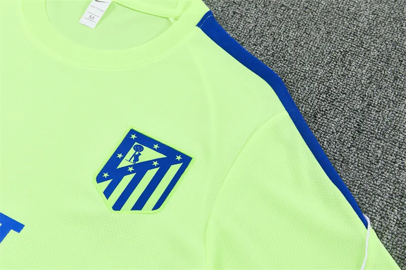 2026-27 Atlético Madrid Green Short-Sleeve Training Jersey
