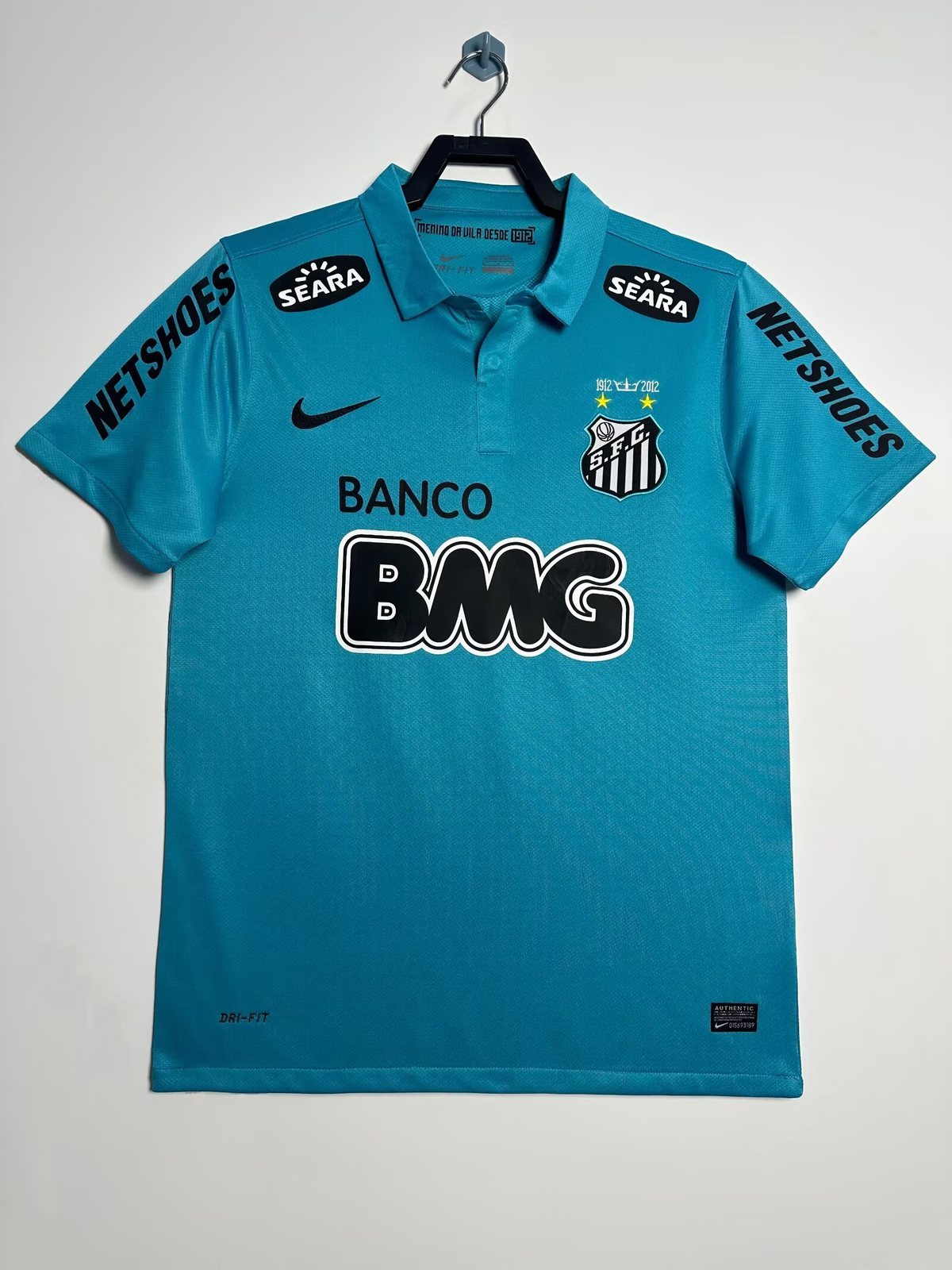 2012-13 Santos Second Away Retro Jersey (with epaulettes)