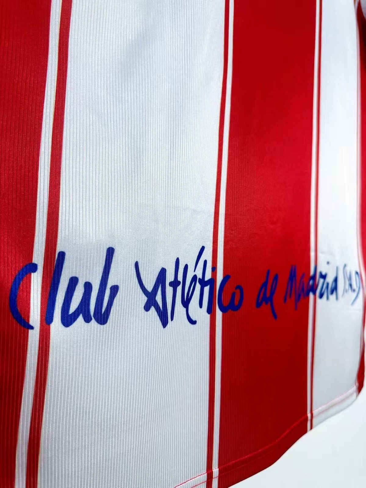 1999–00 Atlético Madrid Home Retro Jersey