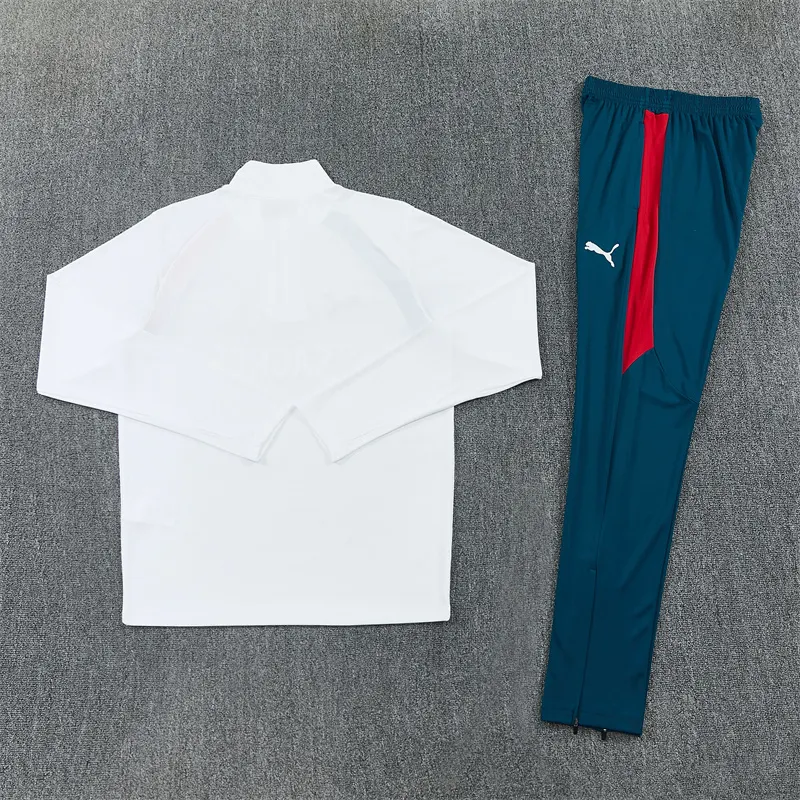 2026-27 Portugal White Half-Zip Training Jersey