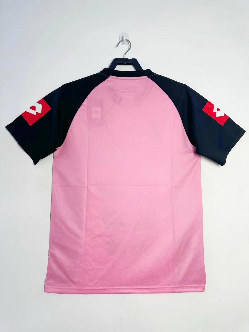 2002-03 Juventus pink and black retro jersey