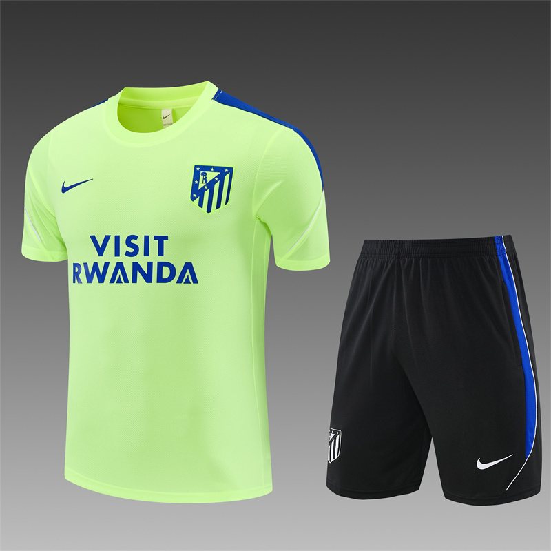 2026-27 Atlético Madrid Green Short-Sleeve Training Jersey