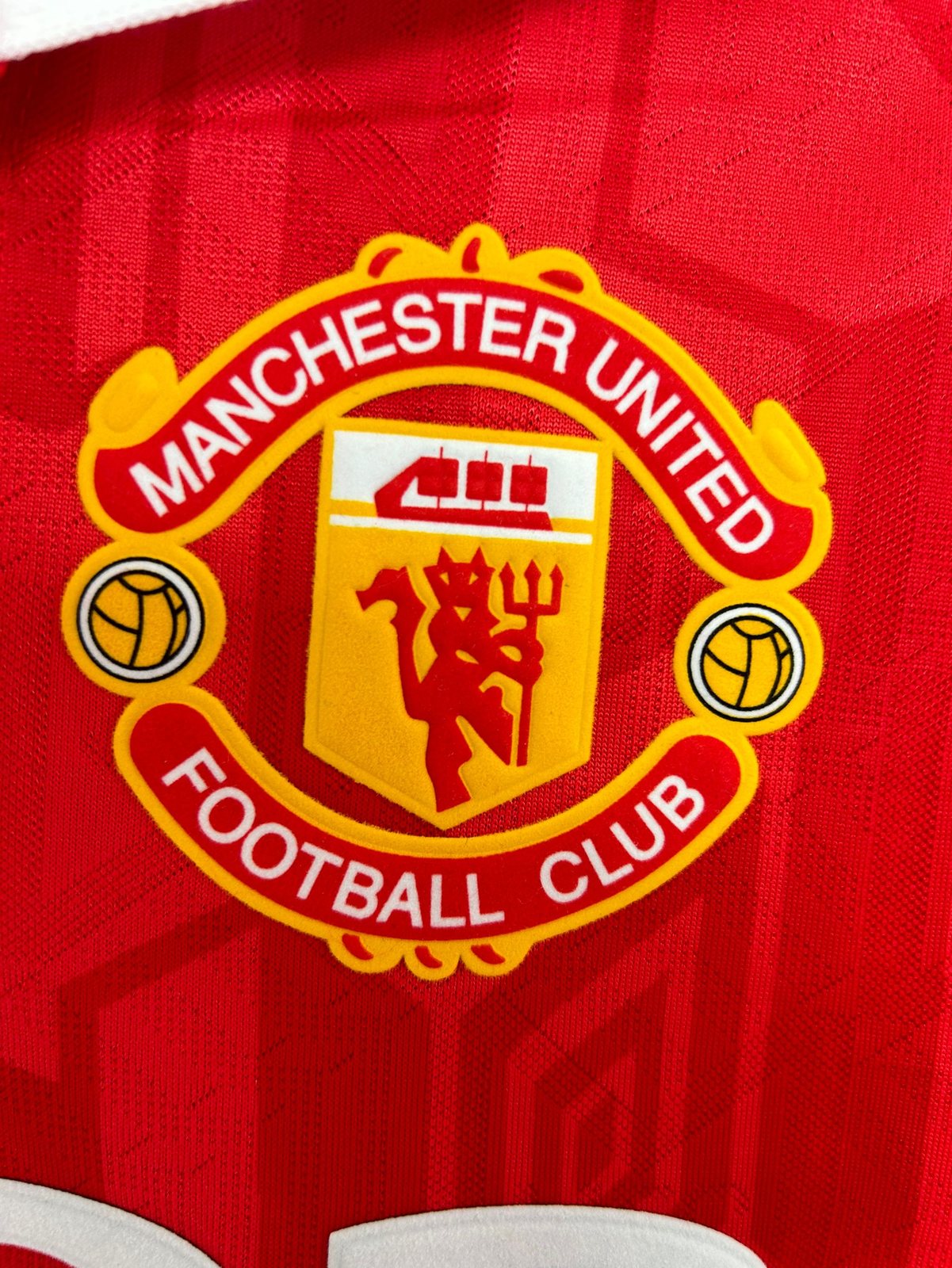 1992-94 Manchester United Home Long Sleeve Retro Shirt