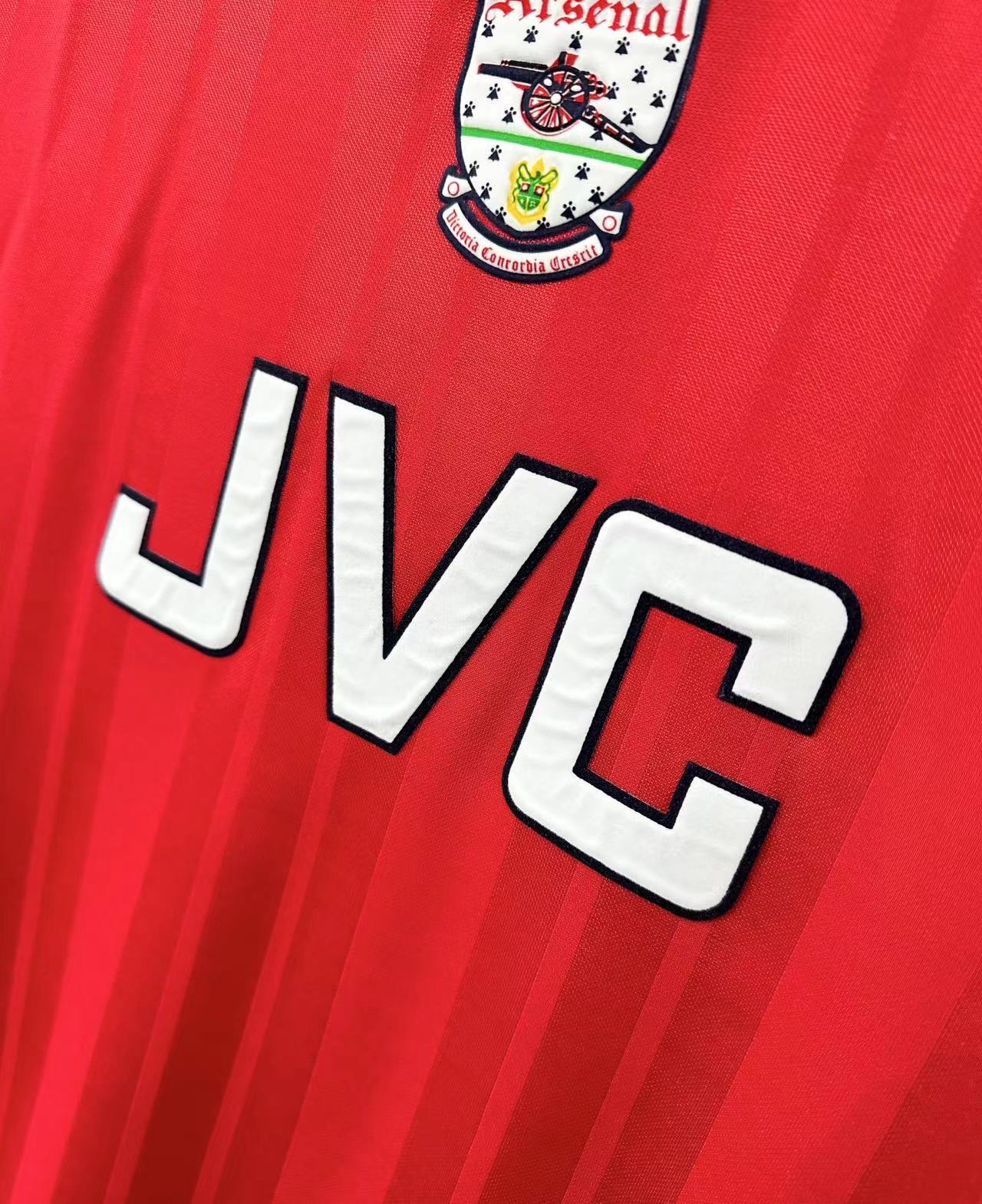 1992-94 Arsenal Home Long Sleeve Retro Shirt
