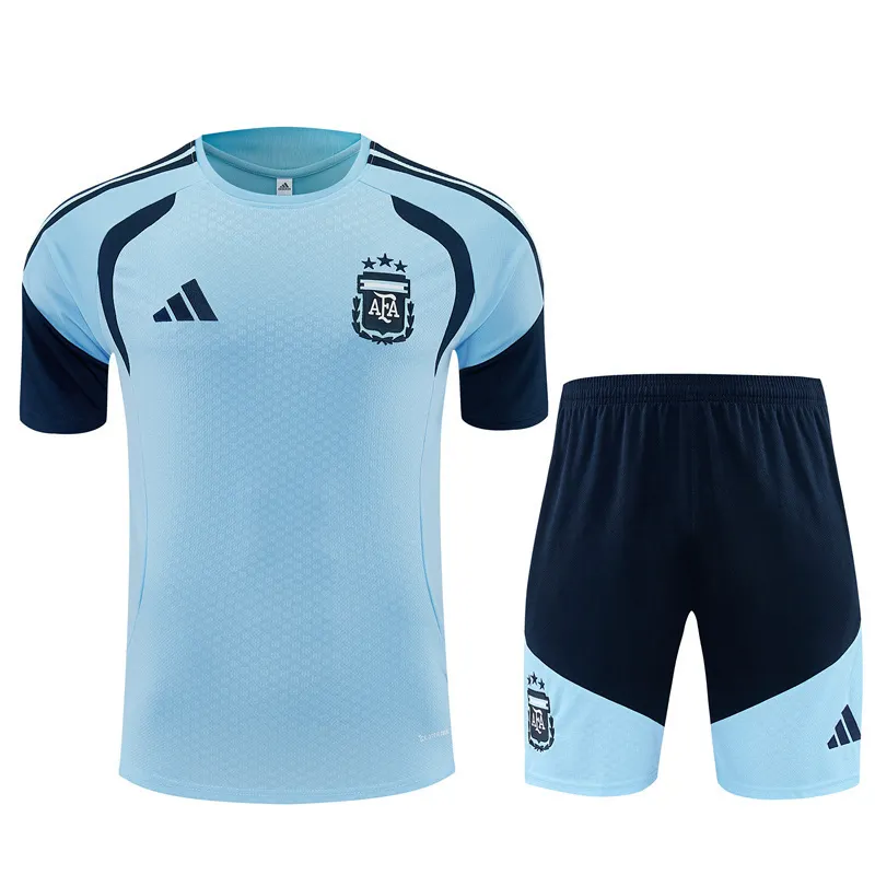 2026-27 Argentina Light Blue Short-Sleeve Training Jersey