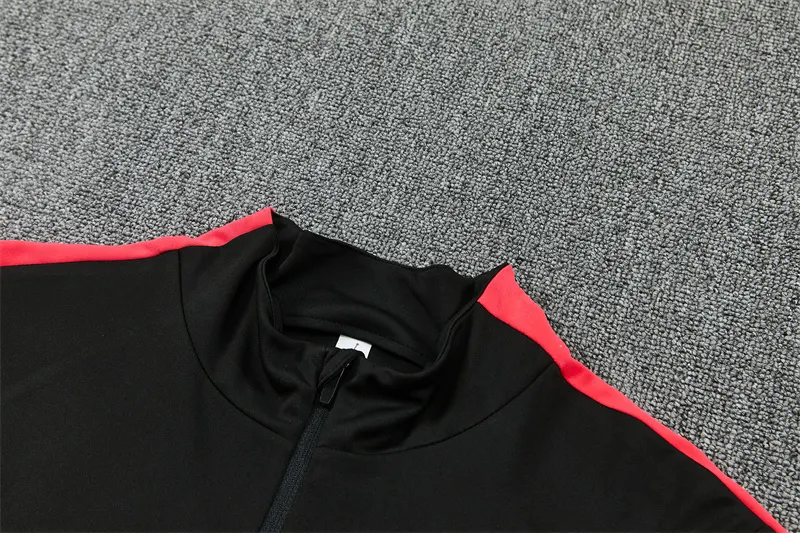 2026-27 Brazil Black Half-Zip Training Jersey