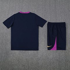 2025-26 Barcelona Royal Blue Short Sleeve Training Jersey
