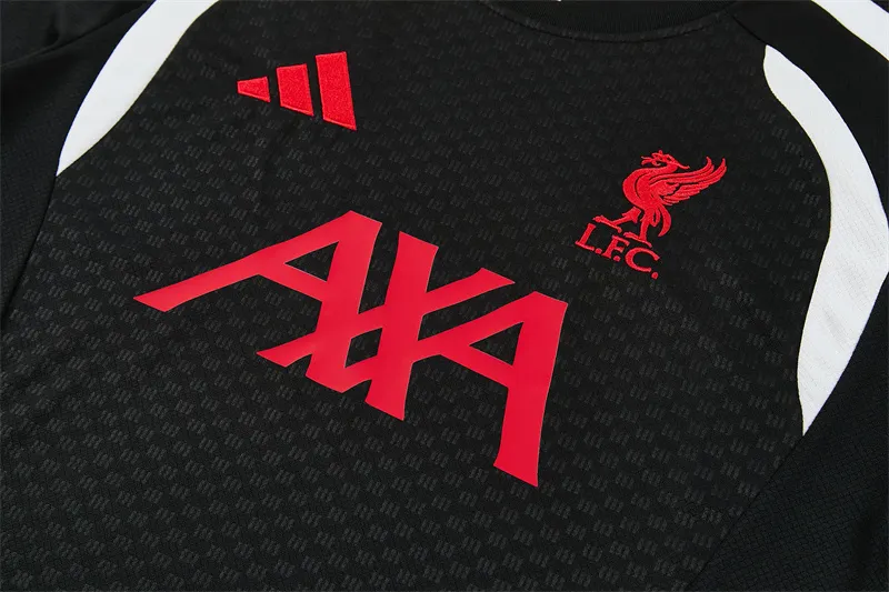 2026-27 Liverpool Black Short-Sleeve Training Jersey