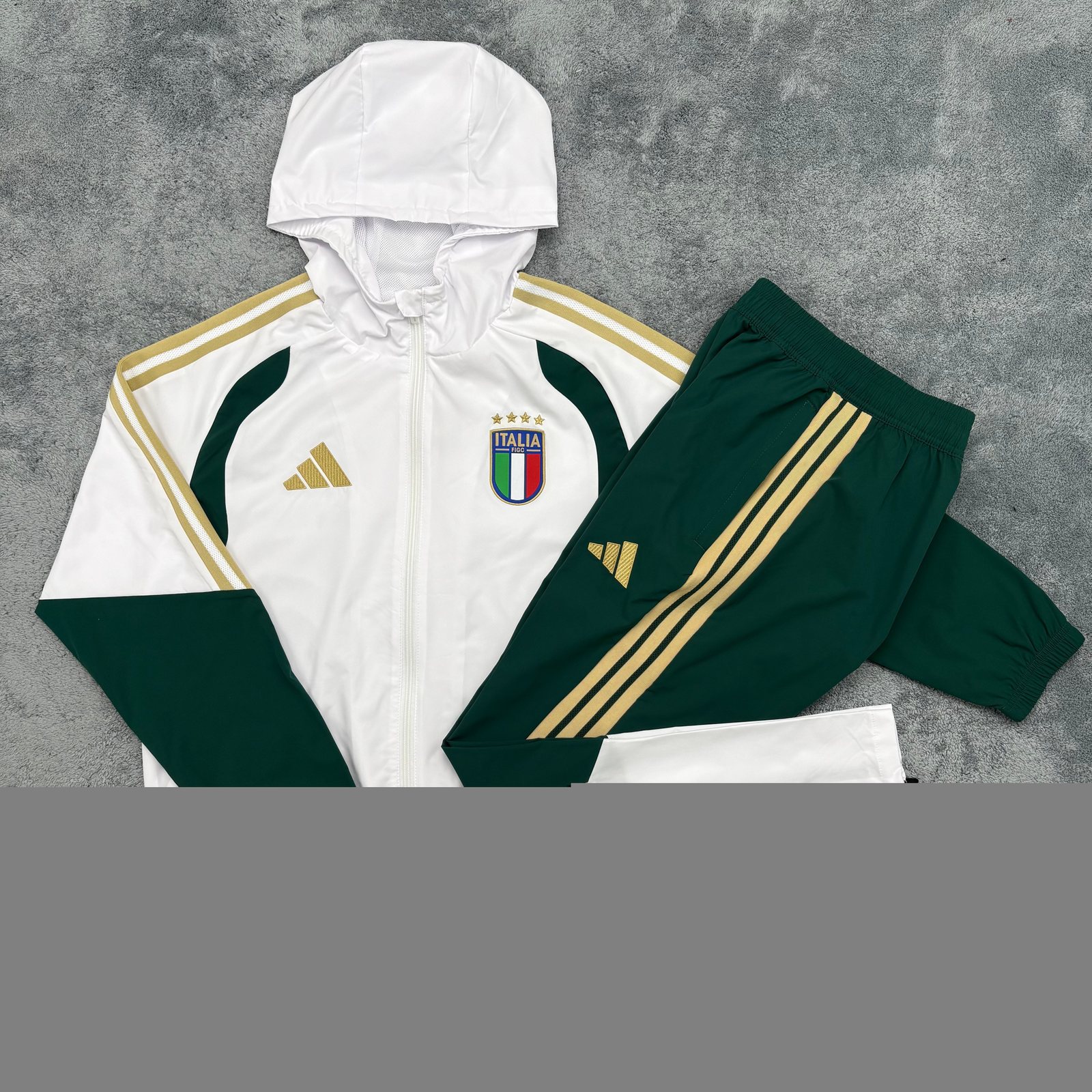 2026-27 Italy Full-Zip Hooded Training Jersey