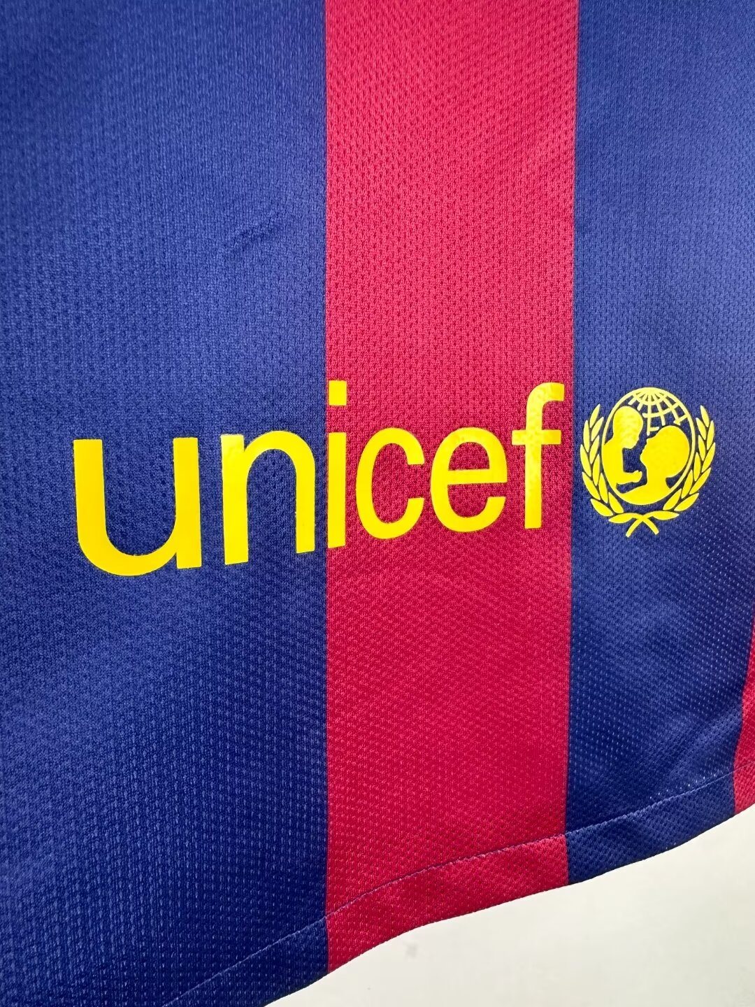 2014-15 Barcelona Home Long Sleeve Retro Jersey
