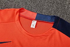 2025-26 Barcelona Orange T90 Short Sleeve Training Jersey