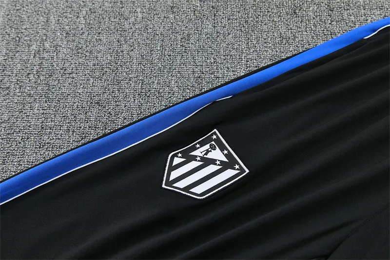 2026-27 Atlético Madrid Black Half-Zip Training Jersey