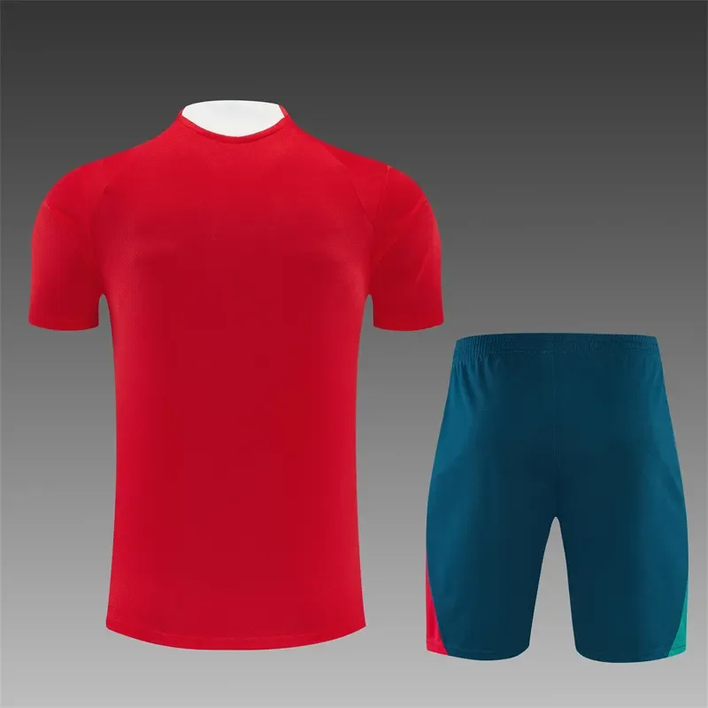 2026-27 Portugal Red Short-Sleeve Training Jersey