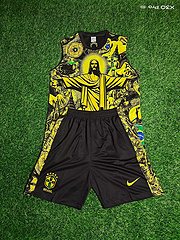 2025-26 Brazil vest training jersey