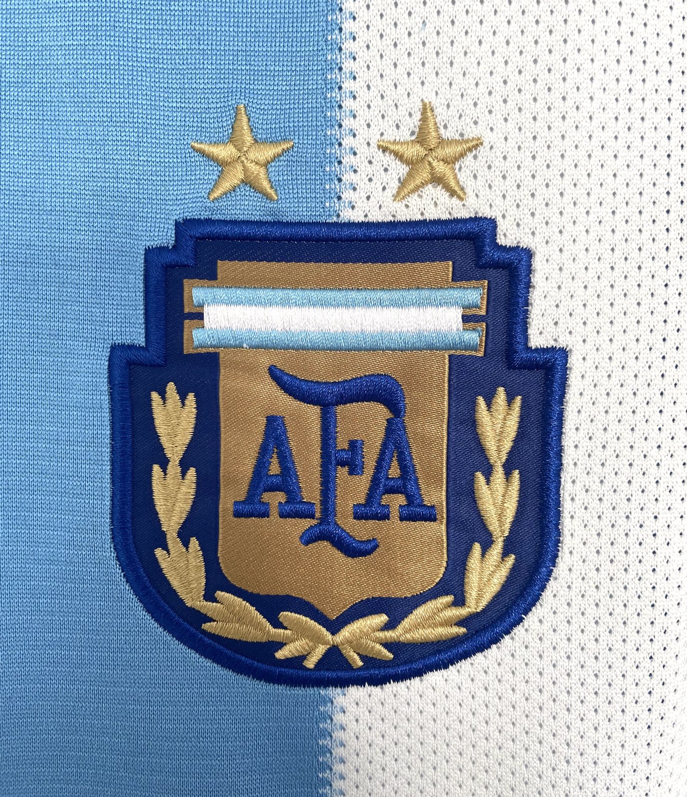 2010 Argentina Home Retro Jersey