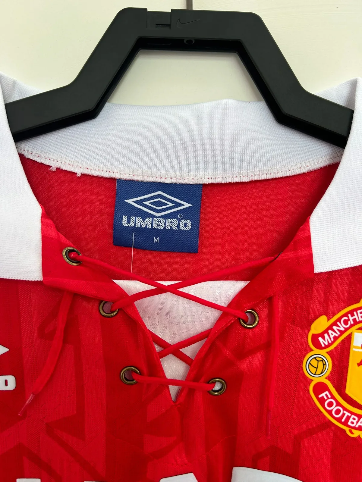 1992-94 Manchester United Home Long Sleeve Retro Shirt