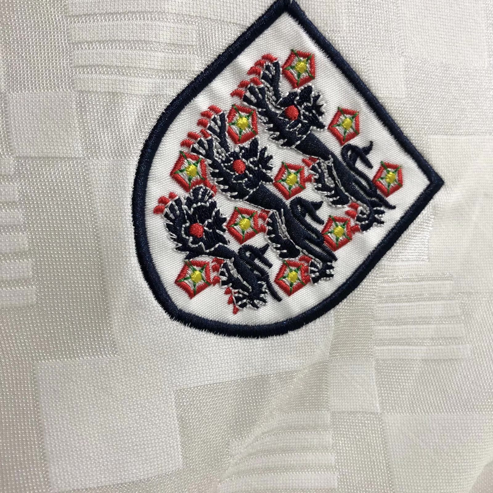 1990 England Home Retro Jersey