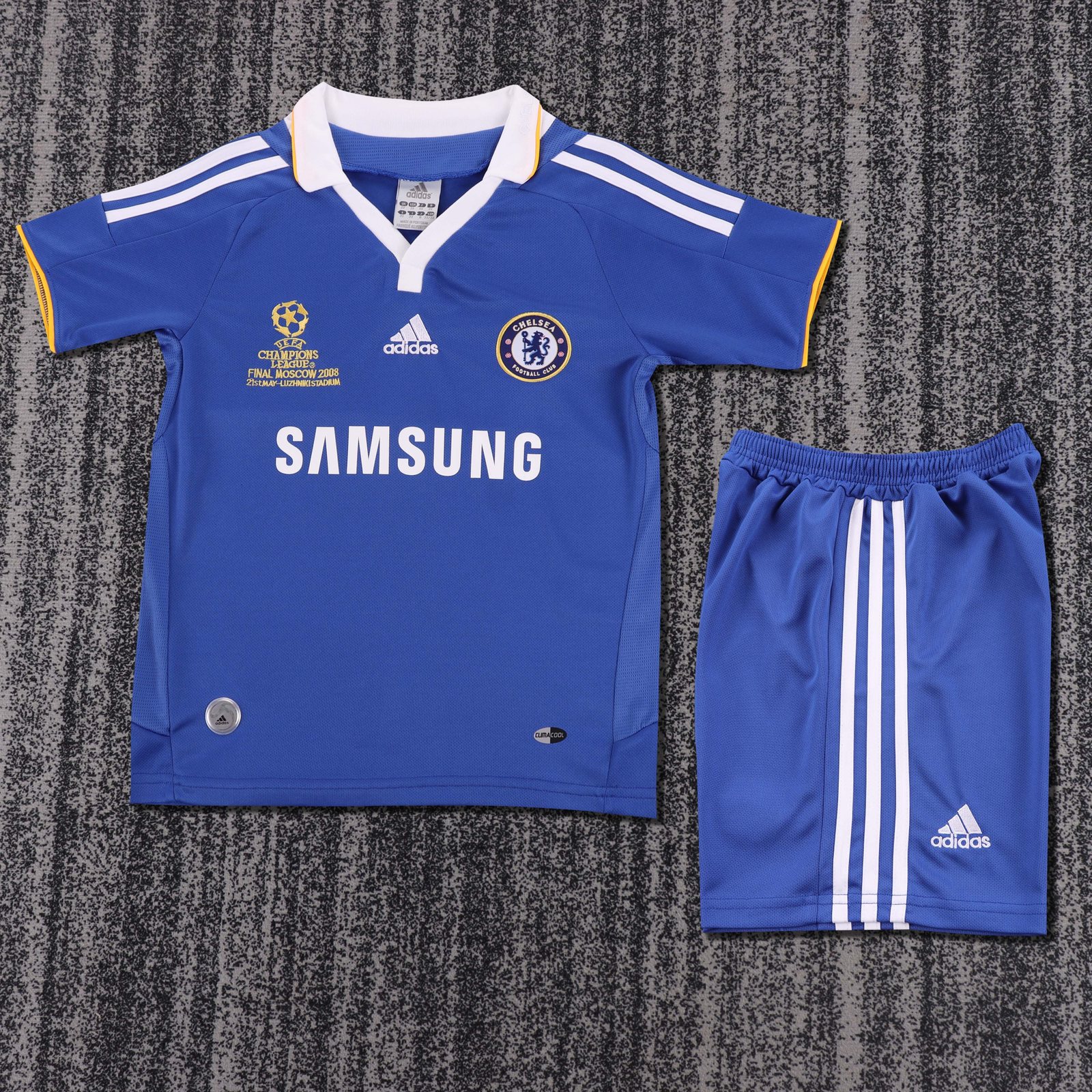 2007-08 Chelsea Home Retro Jersey - Kids