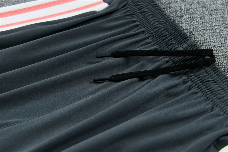 2026-27 Real Madrid Dark Grey Half-Zip Training Jersey