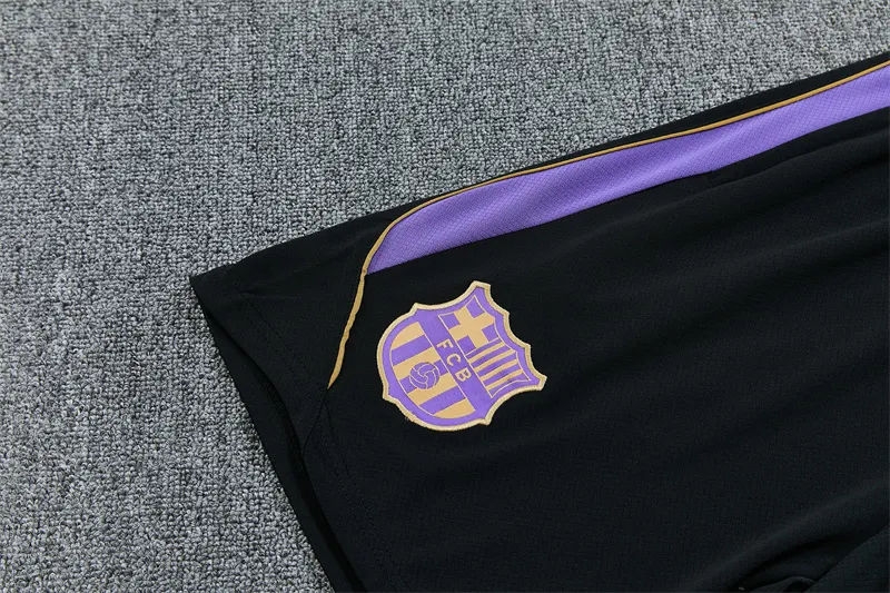 2026-27 Barcelona Gold Short-Sleeve Training Jersey