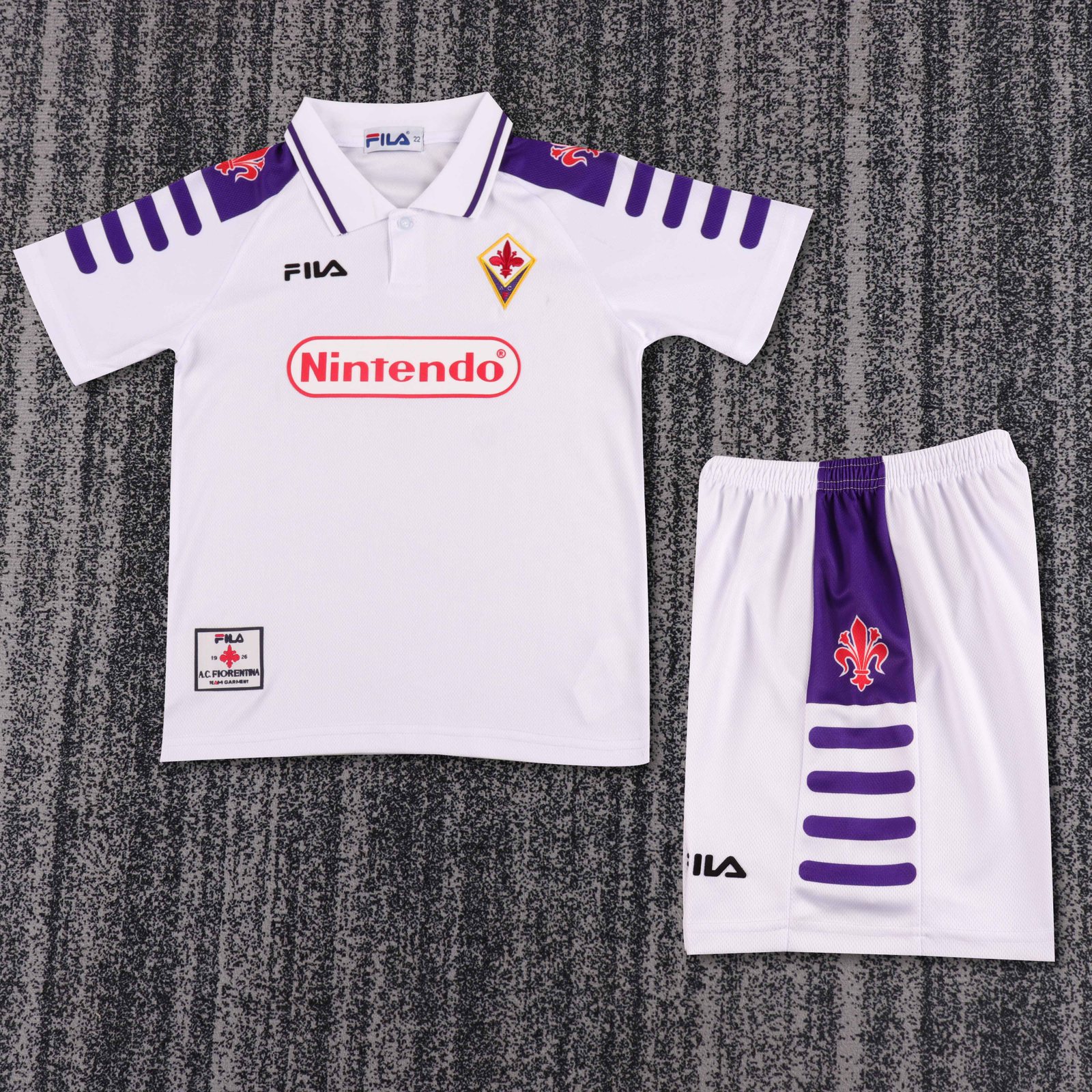 1998-99 Fiorentina Away Vintage Shirt - Kids