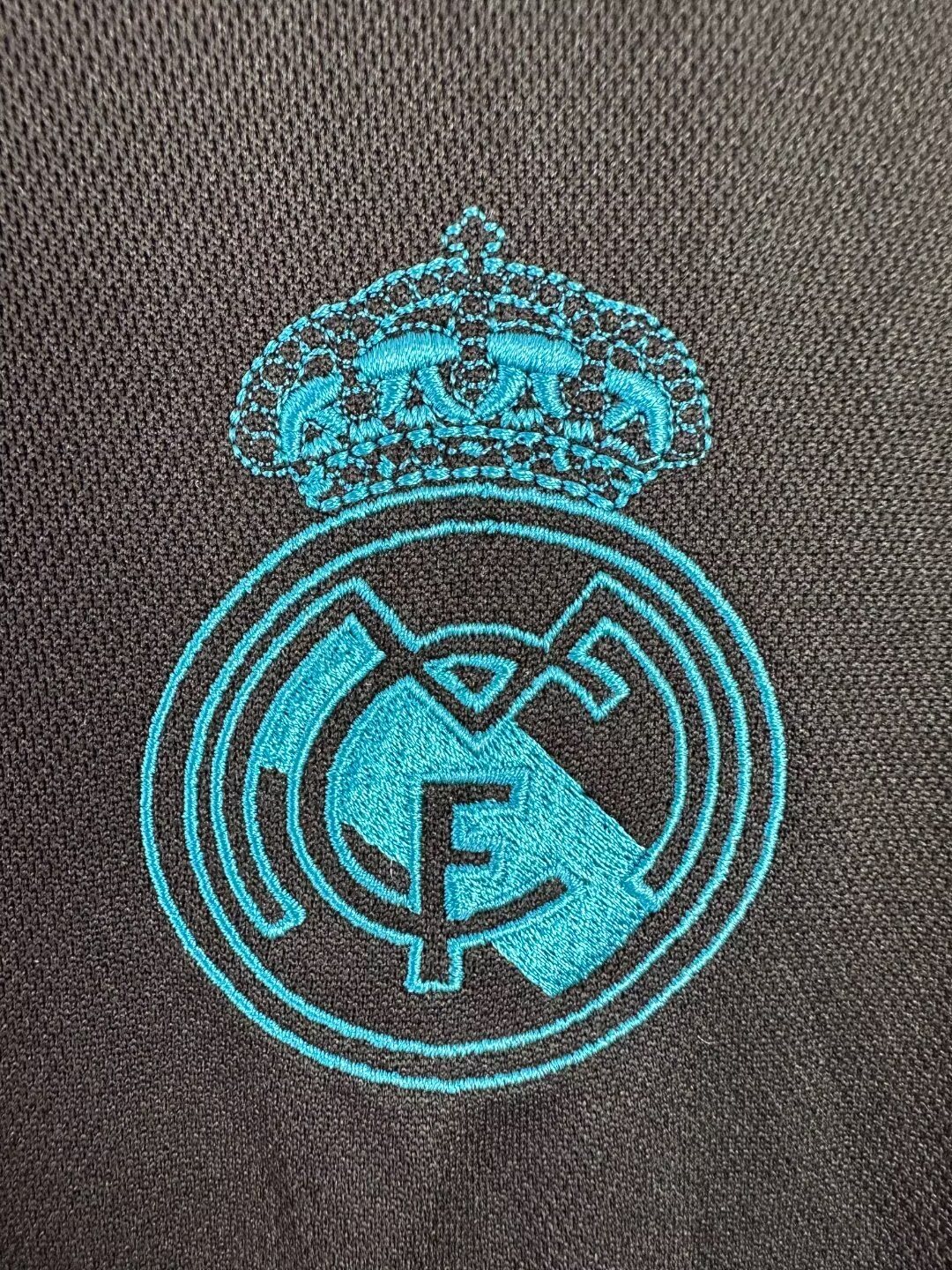 2017-18 Real Madrid Away Long Sleeve Retro Jersey