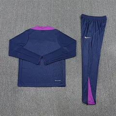 2025-26 Barcelona Royal Blue Half-Pull Training Jersey