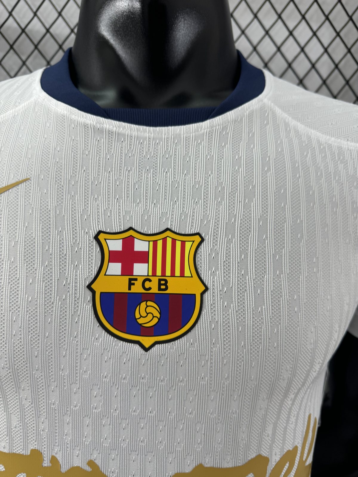 2025-26 Barcelona Special White Edition Jersey – Player Version