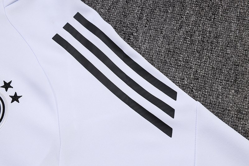 2025-26 Germany White Half-Zip Training Jersey