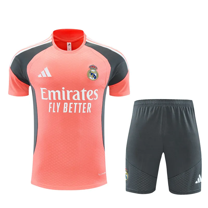 2026-27 Real Madrid Orange-Pink Training Jersey