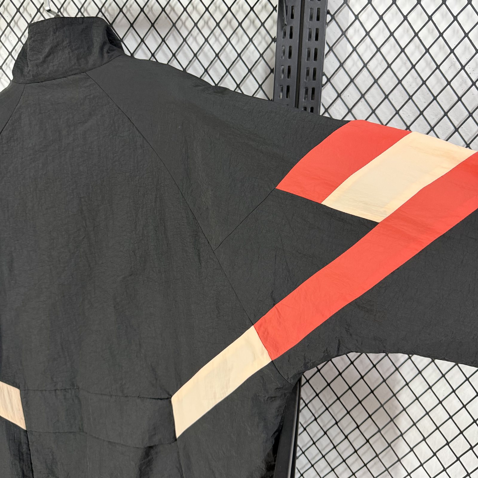 2026-27 Lyon Black Training &amp; Casual Windbreaker