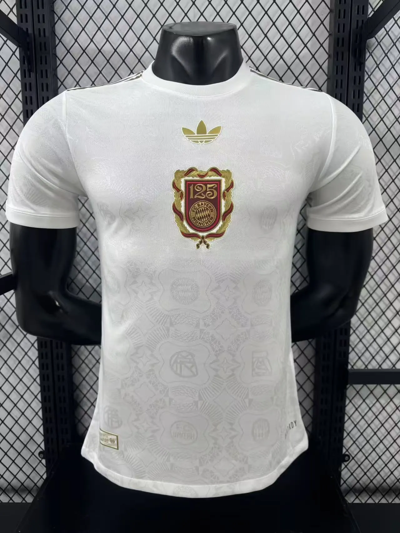 2025-26 Bayern Munich 125th Anniversary White Jersey – Player Version