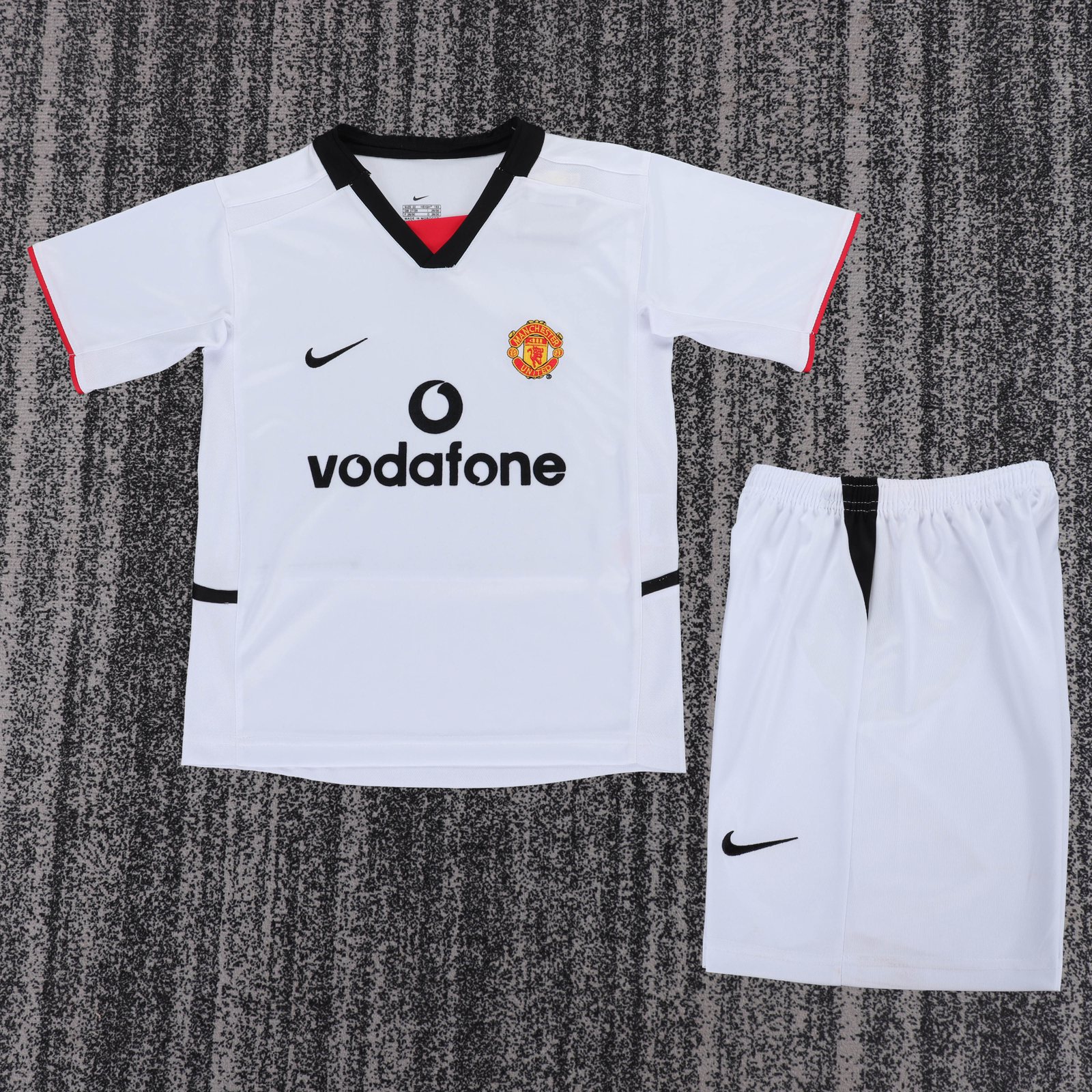 2002-03 Manchester United Away Retro Jersey - Kids