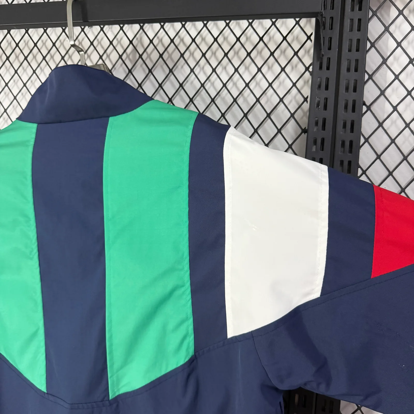 2026-27 Italy Royal Blue Waterproof Training Windbreaker