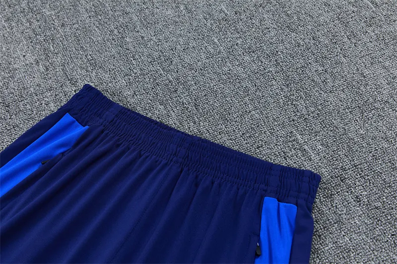 2026-27 Marseille Blue Half-Zip Training Jersey