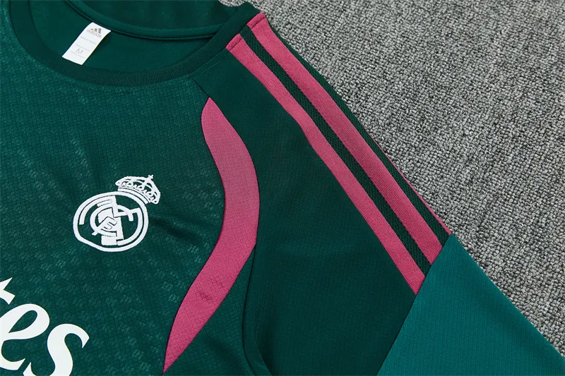 2026-27 Real Madrid Dark Green Short-Sleeve Training Jersey